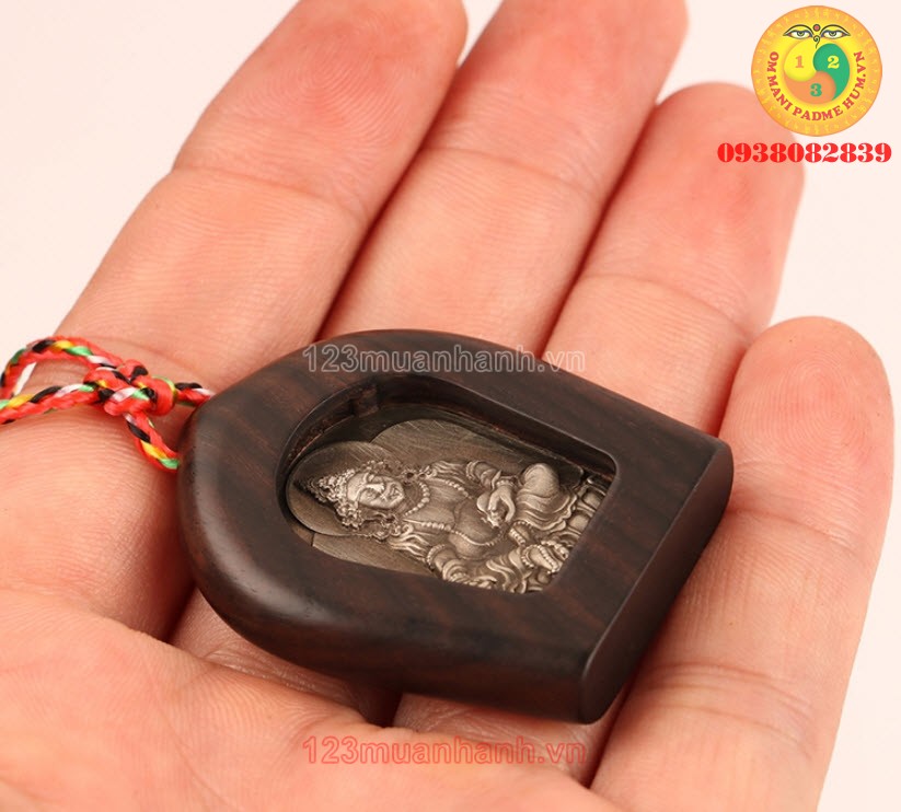 Mặt dây chuyền Hoàng Thần Tài bằng đồng