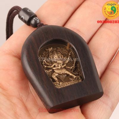 Mặt dây chuyền Đại Hắc Thiên Tài Thần bằng đồng